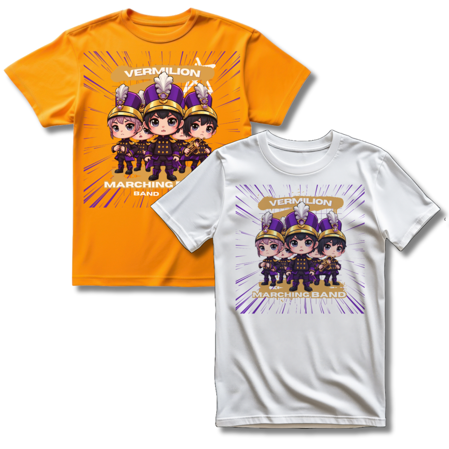 Cartoon Band Tee