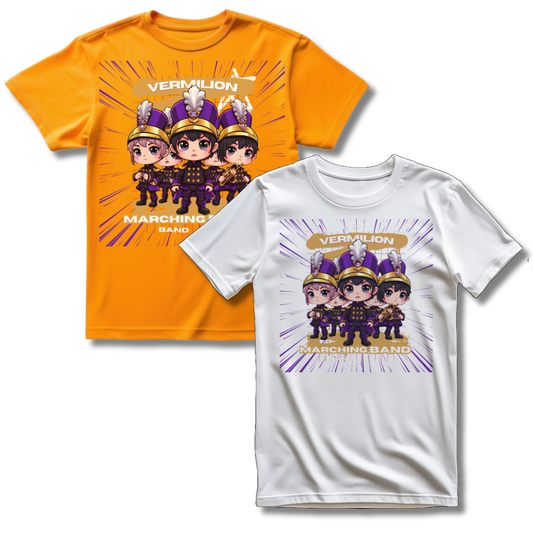 Cartoon Band Tee