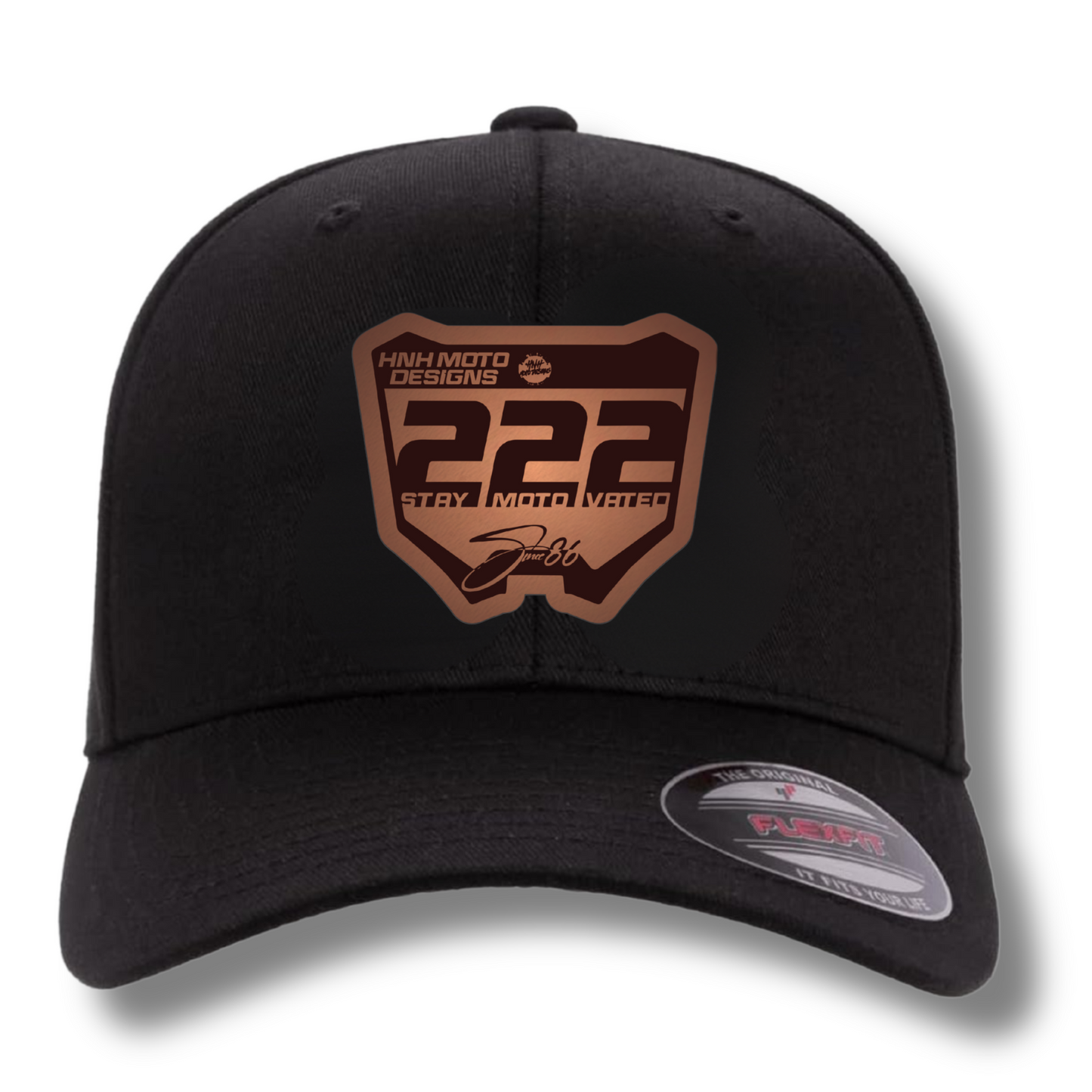 HnH Moto Leather Patch Limited Edition Snapback