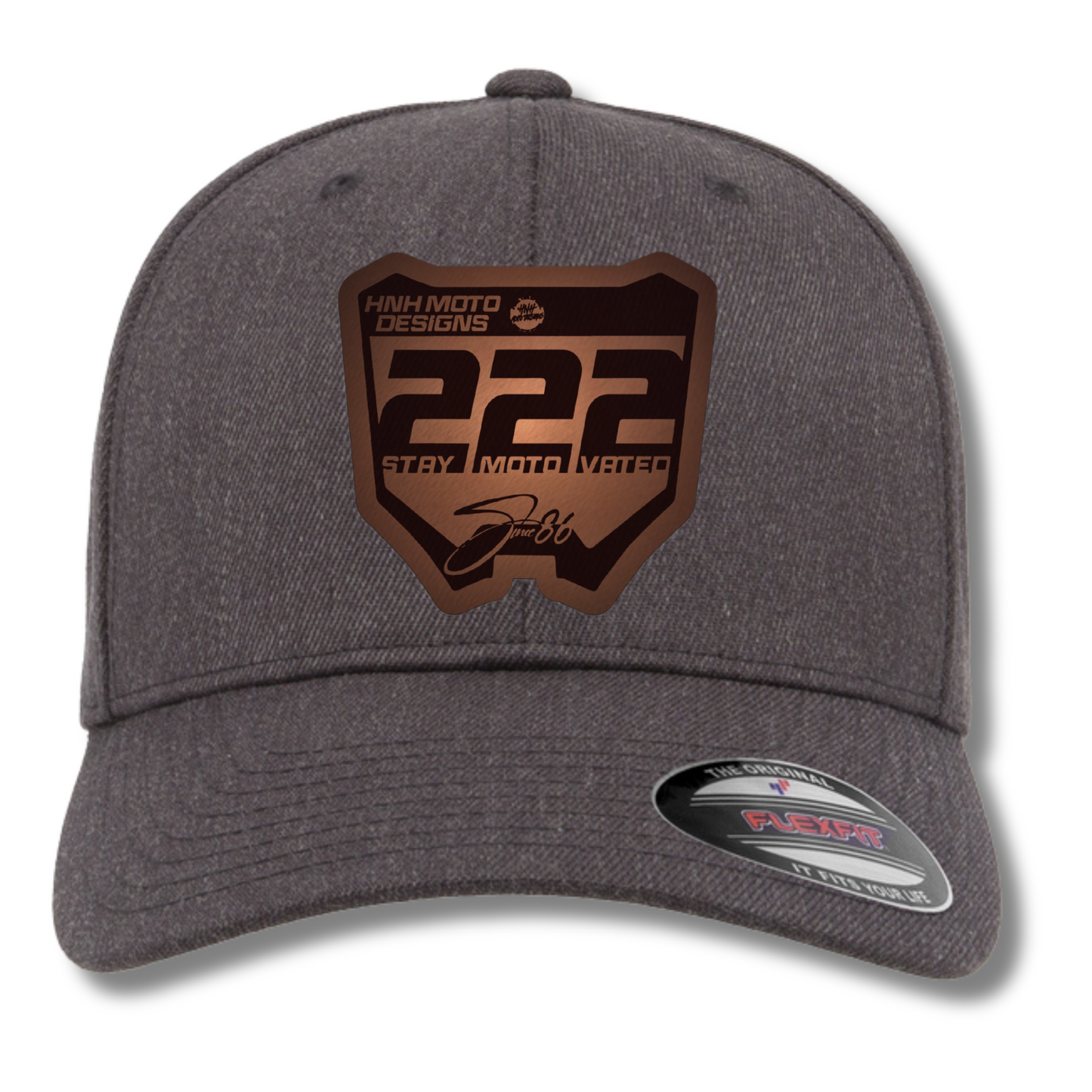 HnH Moto Leather Patch Limited Edition Snapback